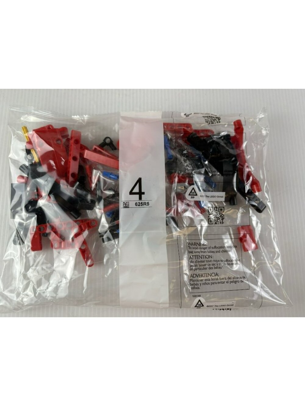 Lego Technic Ford Bronco 42213 REPLACEMENT BAG 4 SEALED